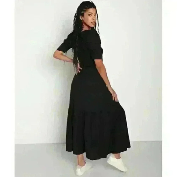 Nation LTD Thea Sweetheart Dress Black Size Extra Small - Picture 5 of 9